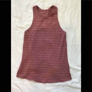 Lululemon all tied up tank size 4 pink